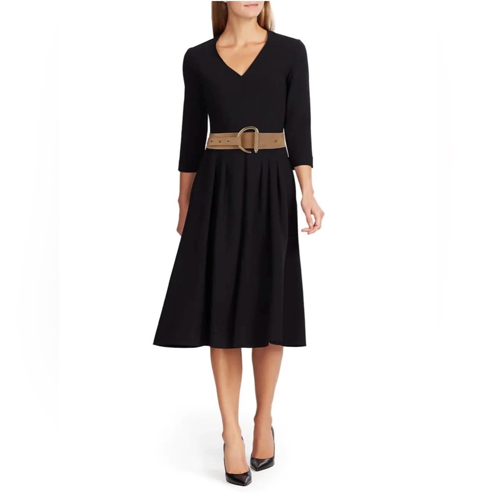 rag & bone Clark Tan Suede Leather Waist Belt - Picture 4 of 14